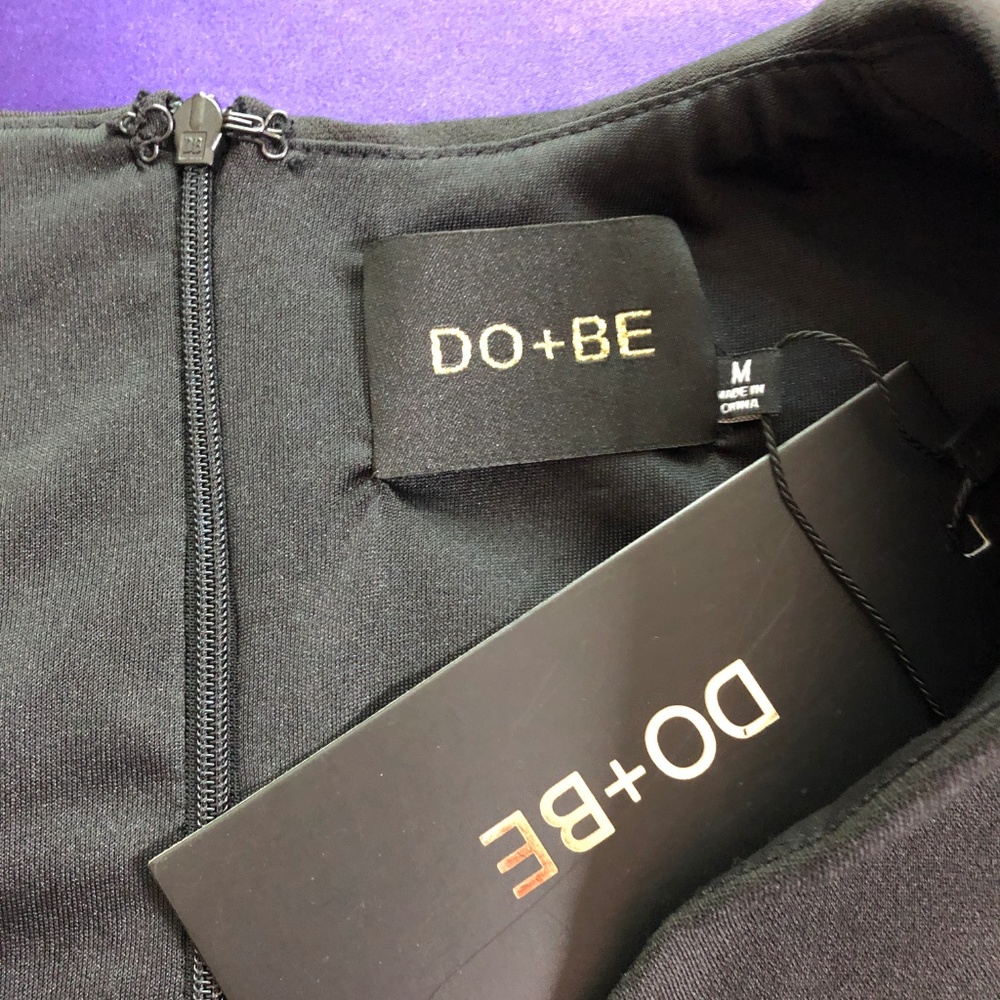 New 📯DO&BE Stunning Military Buttoned Black Romper - Picture 6 of 8